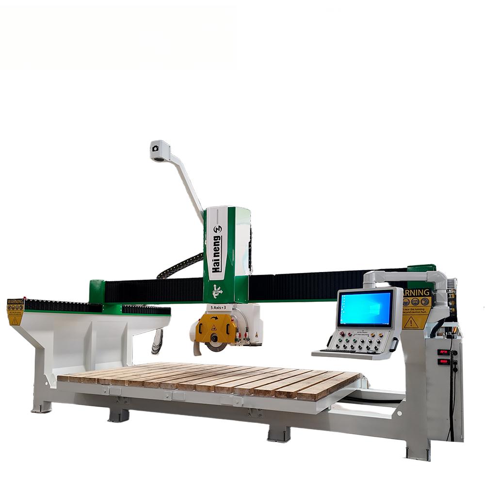 Dévoilement des merveilles de la machine de découpe de pierre à pont CNC 5 axes