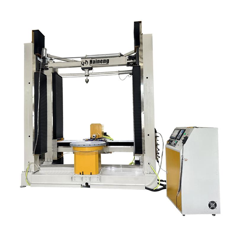 Application de la machine de gravure stéréo 4 axes dans l'industrie de la pierre